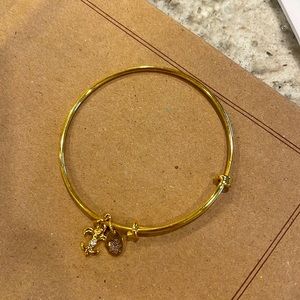 Juicy Couture Adjustable Fleur De Lis Bracelet
